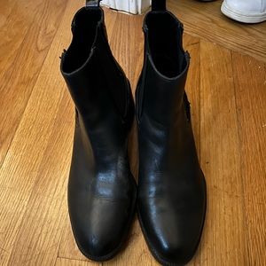 Leather Zara booties